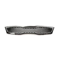 G-PLUS Bumper Grille for Kia Optima 2014-2015 Black Chrome Trim Additional Angle