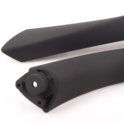 G-PLUS Replacement for BMW E90 3-Series 318 320 325 328 330 335 Sedan Black Front Rear Right Inner Door Panel Handle + Door Pull Outer Trim Cover 51417230850 51-41-7-230-850