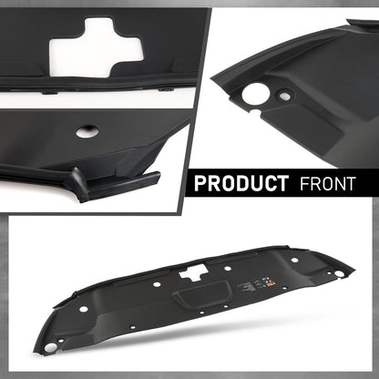 G-PLUS Radiator Support Cover Compatible with GMC Yukon/Yukon XL 2015-2020 84163661 Black