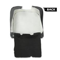 G-PLUS Leather Center Console Lid Armrest Cover for Dodge Ram 2013-2018 Gray Side View
