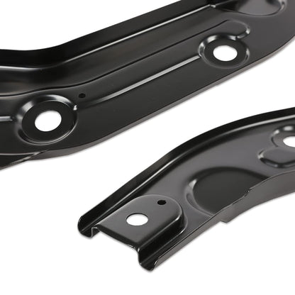 G-PLUS Radiator Support Front Left & Right Compatible with 2014-2015 Passat TDI SEL Premium 2013-2015 Passat Wolfsburg Edition 2012-2013 Passat SEL/TDI/SEL 561805932 VW1222103 VW1222102 Black