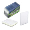 G-PLUS 100 Counts 3"X4" Card Sleeves Baseball Card Protectors,Hard Plastic Sportcards Football Game Card Holder,Collecting Trading Clear Card Sleeves 1.5MM(100 Hard Sleeves + 100 Soft Sleeves)
