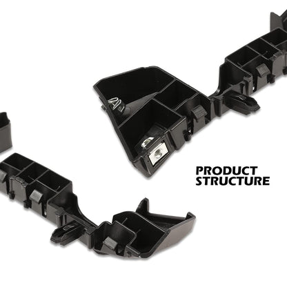 G-PLUS Front Left and Right Bumper Retainer Brackets Compatible with 2016-2019 Chevy Cruze Front Bumper Support Mount Support Bracket 2pcs 84229330 GM1042139 84229332 GM1043139