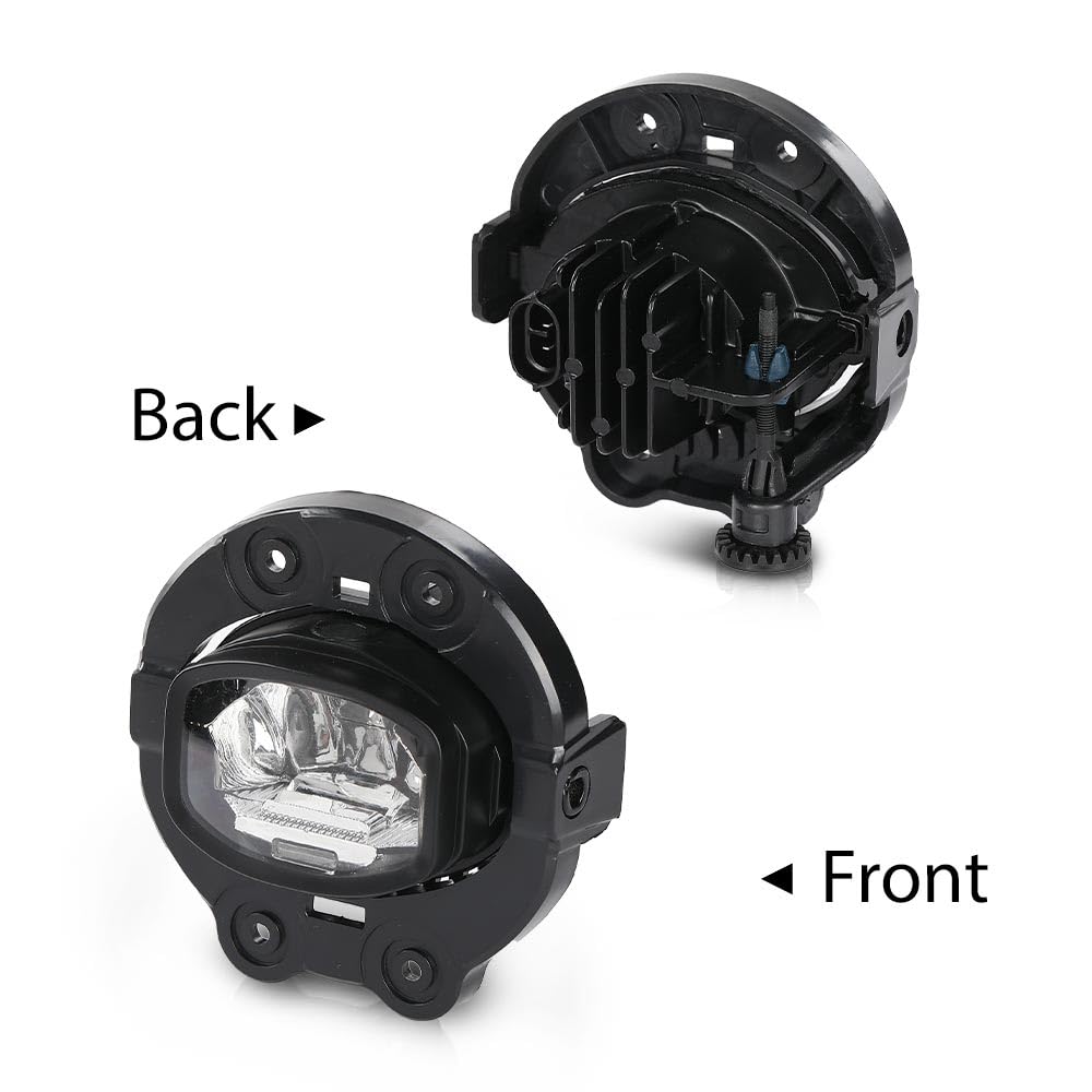 G-PLUS 1x LED Fog Light Left or Right Side Compatible with Jeep Cherokee 2019 68410368AB