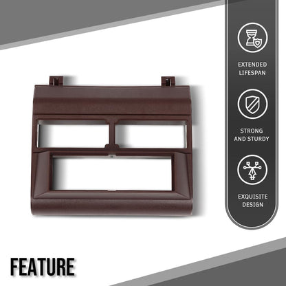 G-PLUS Car Stereo Radio Dash Kit Pocket Bezel Trim W/O Wire Harness Compatible with 1992-1994 Chevy Crew Cab Dually/Full Size Blazer/Suburban Red