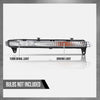 G-PLUS Parking Light Driver and Passenger Side Pair Compatible with Audi Q7 2007 2008 2009 4L0953041A, AU2530103, 4L0953042A, AU2531103 Black