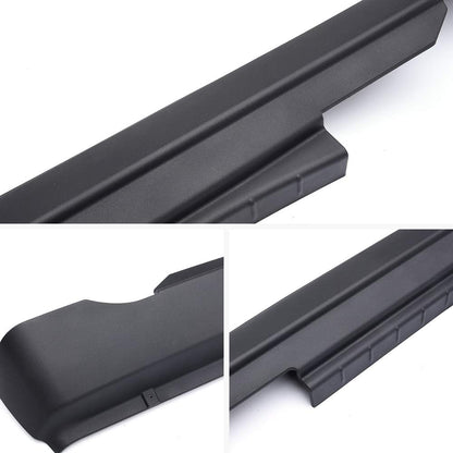 G-PLUS Rocker Panel Guard Sill Trim Compatible with 2009-2018 Dodge Ram Crew Cab,Rocker Panel Protector Guard Cover Trim Matte Black Textured Finish 14064