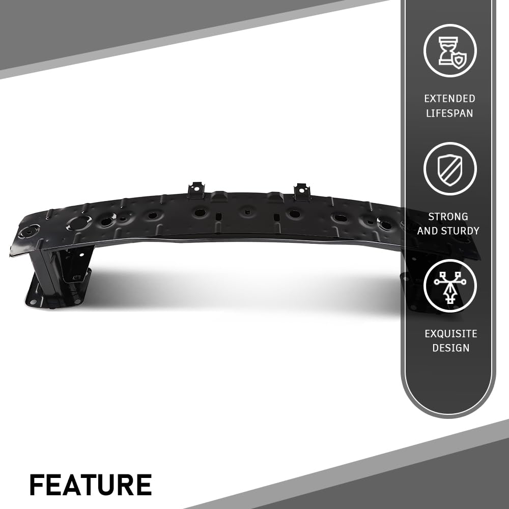 G-PLUS Front Bumper Reinforcement Steel Compatible with Mazda 6 (submodel: Grand Touring, GS, GT, GX, Sport, Touring) 2014-2017 GHP950070A, MA1006151