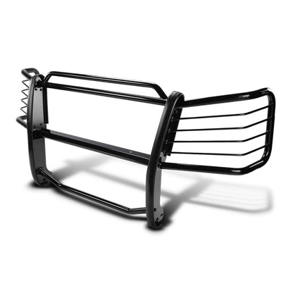 G-PLUS Bumper Grille Grill Brush Guard Compatible with Chevy Avalanche 1500 2002-2006(With Body Cladding) Black