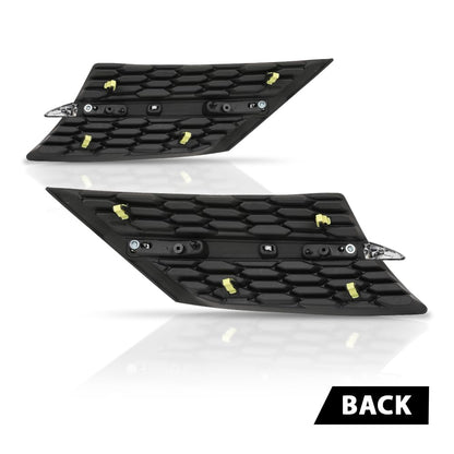 G-PLUS Front Bumper Lower Grille Insert Compatible with Toyota RAV4 2013-2015 531120R030, TO1036141 Black Center Mesh Grill