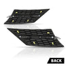 Black Front Bumper Hood Kidney Grille Grill