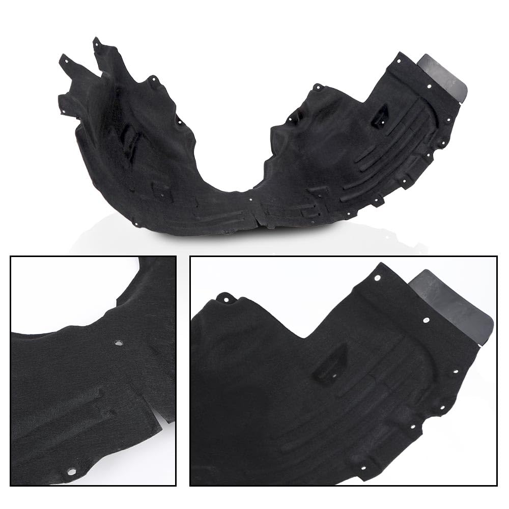 G-PLUS Front Left Inner Fender Liner Compatible with Ford Explorer/Fit Police Interceptor Utility 2020 2021 2022 FO1248204, LB5Z16103A, LB5Z16103B, LB5Z16103C