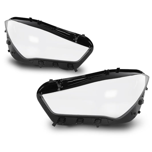G-PLUS Headlight Lens Cover Compatible with Benz CLA-Class W118 CLA250 CLA35 AMG 2020-2022 Left & Right Front Headlamp Lens Cover Clear
