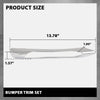 G-PLUS Front Bumper Trim Set Left & Right Compatible with Benz C250 C300 C350 4Matic & Base 2012-2015 2048853074