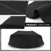 G-PLUS Center Console Cover Compatible with Ford Explorer 2011-2018 Armrest Cover Console Lid Protector Cushion Pad, Black Microfiber Leather Skin
