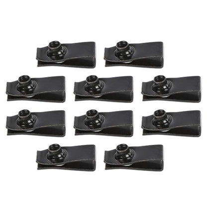 G-PLUS Body Bolts & U-nut Clips- M6-1.0 x 25mm- 10mm Hex- 20 pcs (10ea) Compatible with Ford Truck