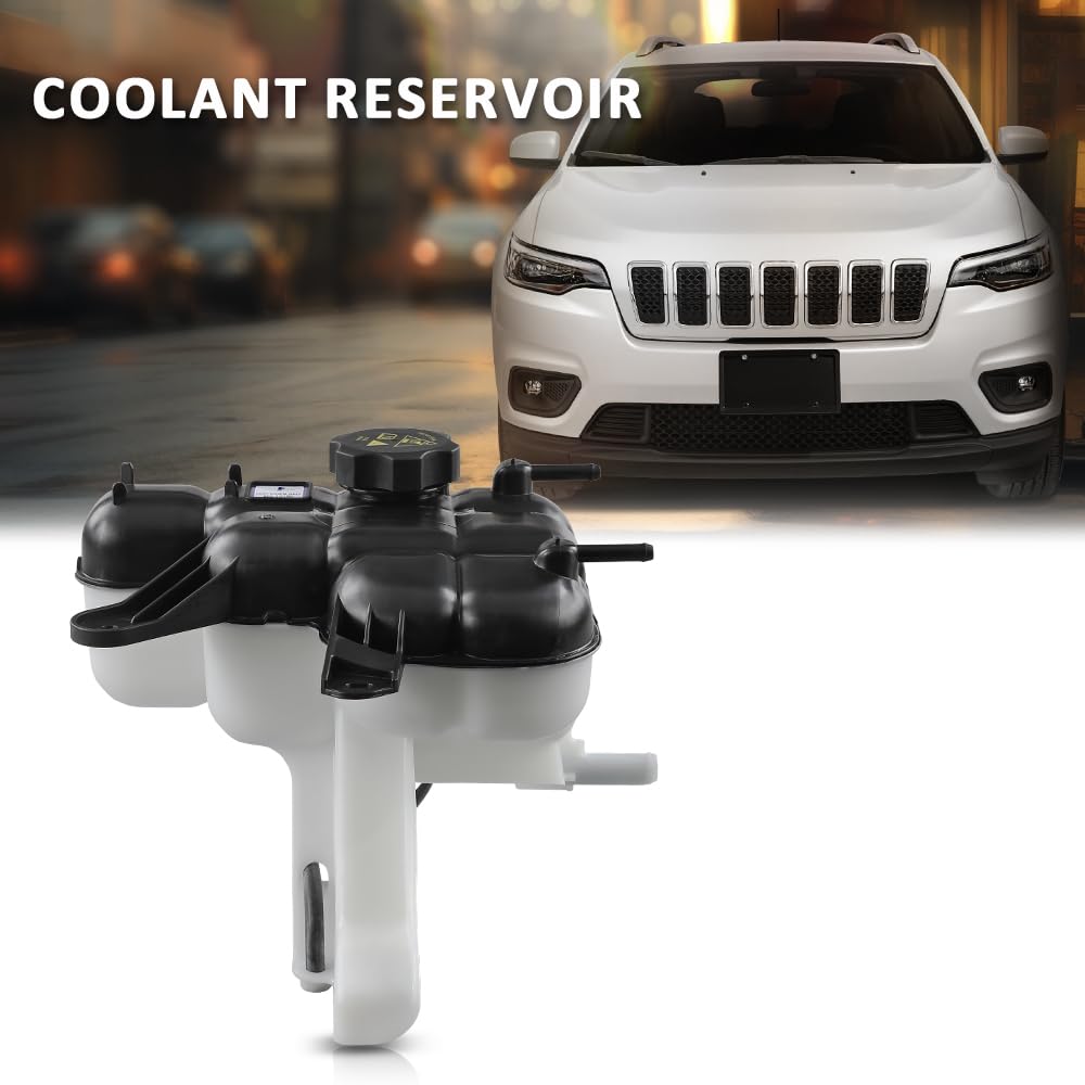 G-PLUS Coolant Reservoir Compatible with Dodge Durango 2016-2024,Fit Jeep Grand Cherokee 2016-2021 CH3014165