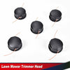 G-PLUS String Trimmer Head Compatible with Echo Speed Feed 400 SRM-225 Echo Weed Eater Pas210 Pas211 Pas225 5pcs Black