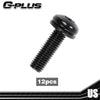 G-PLUS WindShield Frame & Hinge Screws Compatible with JK Model Jeep Wranglers Including 2007-2017 06508953AA
