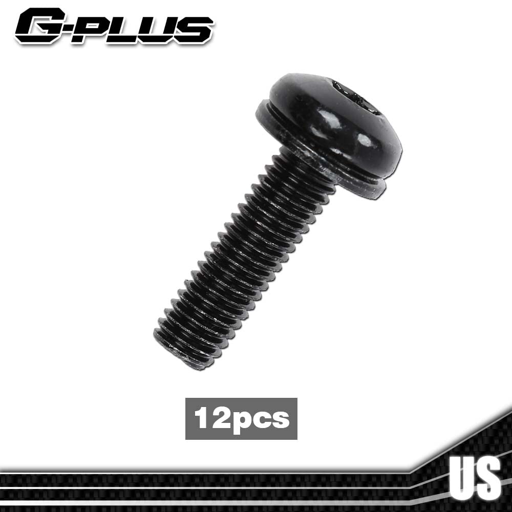G-PLUS WindShield Frame & Hinge Screws Compatible with JK Model Jeep Wranglers Including 2007-2017 06508953AA
