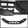 G-PLUS Front Lower Bumper Spoiler Valance, Compatible with Audi Q5 2009-2012, 8R0807061DGRU, AU1094102