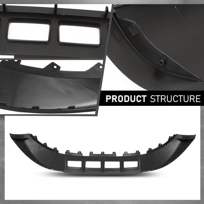 G-PLUS Front Lower Bumper Spoiler Valance, Compatible with Audi Q5 2009-2012, 8R0807061DGRU, AU1094102