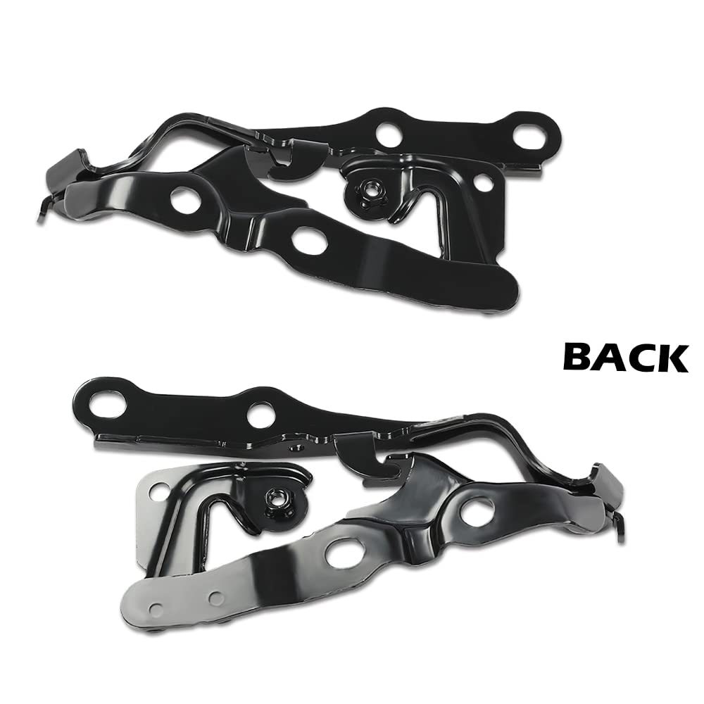 G-PLUS Hood Hinges Right & Left Pair Set Compatible with Ty Camry 2007 2008 2009 2010 2011 TO1236151 & TO1236152 5341006090/5342006060