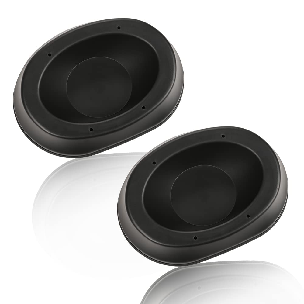 G-PLUS Install 6 x 9 Speakers Universal Angled Speaker Enclosures Boxes Pods Surface Mount Compatible with Rear Deck Door Car Truck ATV Marine,2PC