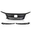 G-PLUS Front Bumper Grill W/Gloss Black Trim Compatible with Honda Pilot Upper Grille Assembly 2019 2020 2021 HO1210158, 71150TG7A50