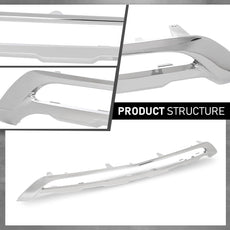 G-PLUS Front Grille Surround Trim for Benz GLK250 GLK350 2013-2015 Chrome Product Specifications