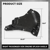 G-PLUS Front Engine Splash Shield Outer Under Cover Right Passenger Side Compatible with 2020-2021 Benz CLS450 Base,Fit 2019 Benz CLS450 Base (Without Luxury Package) 213520260064