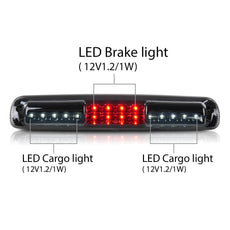 G-PLUS 3rd Brake Light for Chevy Silverado GMC Sierra 1500 2500 3500 1999-2006 LED Product Image