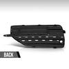 G-PLUS Front Right Fog Light Hole Cover Compatible with Volvo XC90 2016 2017 2018 2019 313830457, VO1039108 Chrome Black