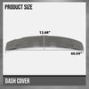 G-PLUS TPE Dash Defrost Vent Cover Cap Compatible with Dodge Ram 1500 2002-2005/ Fit Ram 2500 3500 2003-2005 Upper Dashboard Panel Grey