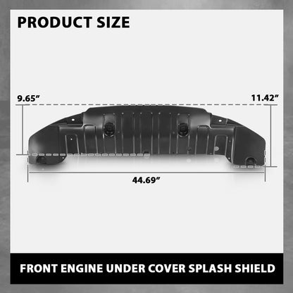 G-PLUS Front Engine Under Cover Splash Shield Compatible with Hyundai Elantra Sedan 2011-2013 HY1228166