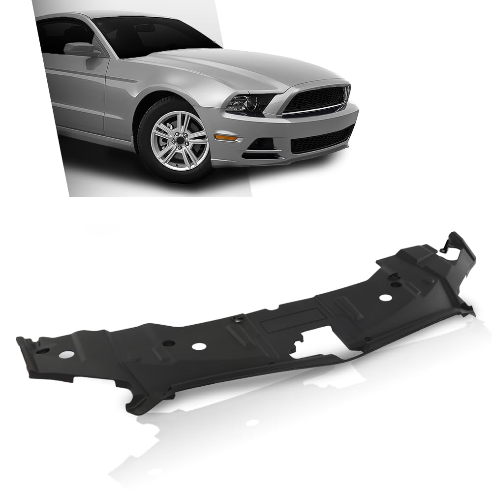 G-PLUS Front Radiator Support Cover Compatible with Ford Mustang 2013-2014 DR3Z8C291AA, FO1224113