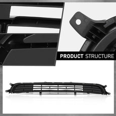 G-PLUS Front Bumper Lower Grille for Kia Optima EX 2016-2018 Matte Black Product Features