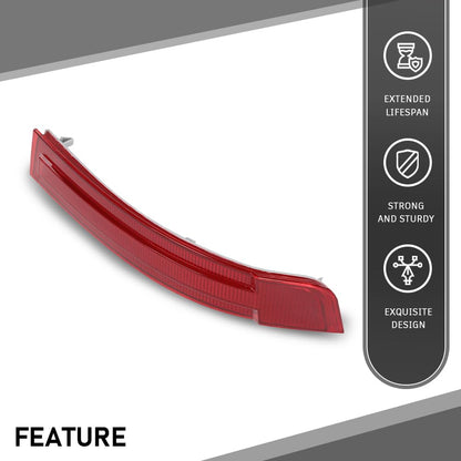 G-PLUS Rear Right Bumper Reflector Light, Compatible with Benz GL320 2007-2009 CDI 164.822/ GL450 2007-2008 164.871/ GL550 2008-2009 164.886, 1648201274, 164 820 12 74