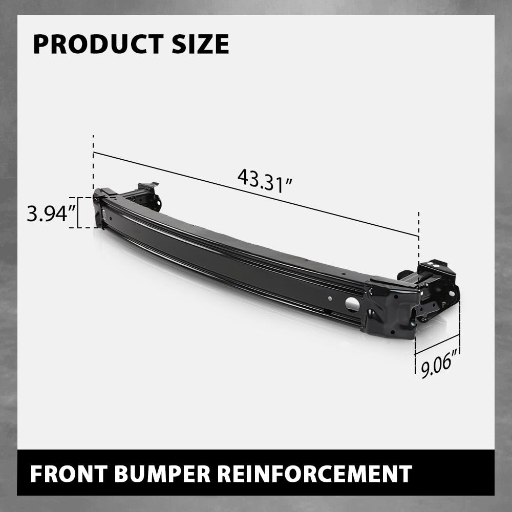 G-PLUS Front Bumper Reinforcement Compatible with Honda CRV (submodel: EX, EX-L, LX, SE, Touring) 2015-2016 71130T1WA00ZZ, HO1006192