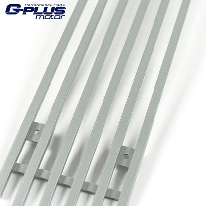G-PLUS Front Lower Bumper Black Billet Grille Insert Compatible With 2009-2014 Nissan Maxima US Black