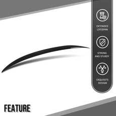 G-PLUS Rear Trunk Spoiler Wing for BMW 4 Series F32 Coupe 2014-2020 Gloss Black Product Image