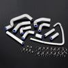 G-PLUS Silicone Radiator Tube Kit Compatible With 2001-2003 Ducati Monster S4 11Pcs White