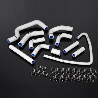 G-PLUS Silicone Radiator Tube Kit Compatible With 2001-2003 Ducati Monster S4 11Pcs White