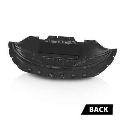 G-PLUS Front Engine Splash Shield, Compatible with Ford Mustang EcoBoost/GT/ V6 2015-2017, FR3Z17626B, FO1228144