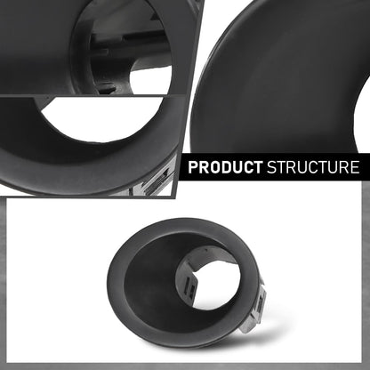 G-PLUS Right Auto Park Sensor Bezel Holder, Compatible with Ford Explorer Police Interceptor Utility 2011-2019, BB5Z-15C872-ABPTM, BB5Z15C872ABPTM