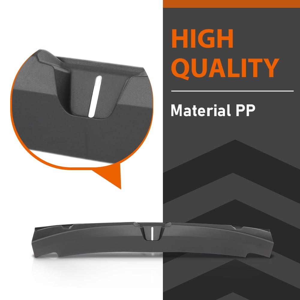 G-PLUS Trunk Trim Assembly Scuff Plate Compatible with Tesla Model 3 2017-2023 1086315-00-G, 108631500G, 1086315-00-F, 1086315 Direct OE Replacement Black