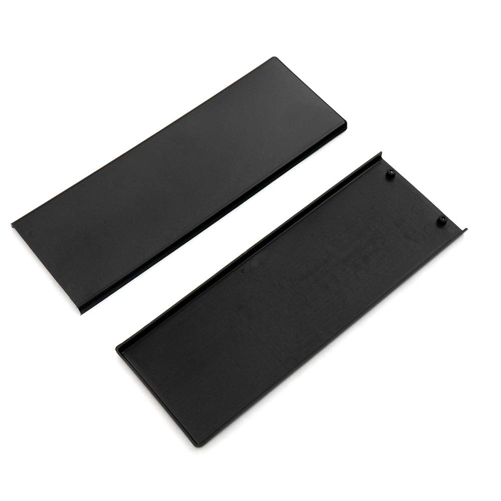 Universal 2 Meters / 76.7 Inch Side Skirt Extensions Rocker Panel Splitters Lip Kit