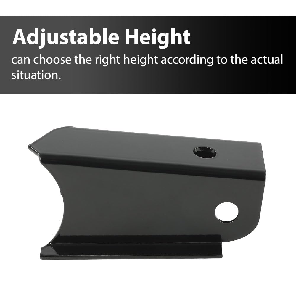 G-PLUS Rear Upper Shock Mount Bracket Compatible with Chevy Silverado & GMC Sierra 2007-2016 (with Round Rear Crossmember Tube)