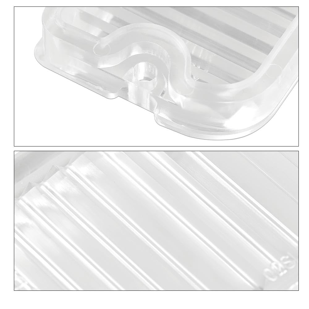 G-PLUS Back Up Light Lenses & Gaskets Lamp Compatible with Buick Skylark & Special 1964 1965 A Pair of Lenses & Gaskets & Mounting Screws