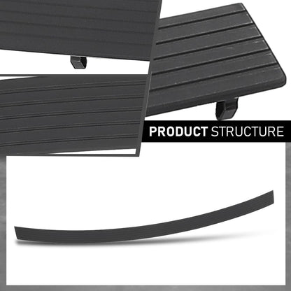 G-PLUS Rear Bumper Face Bar Step Pad Molding Trim, Compatible with Ford Expedition 2018-2019, JB5Z17B807BA, FO1191153